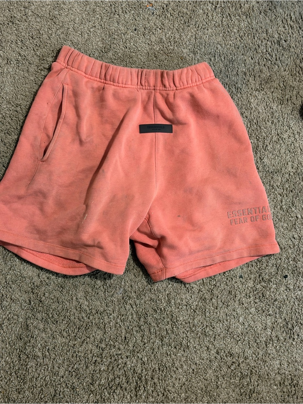 Fear of God Essentials Coral Athletic Shorts